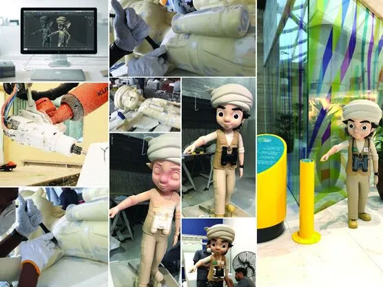 The Role Of The Mould In Bespoke Fibreglass Artworks